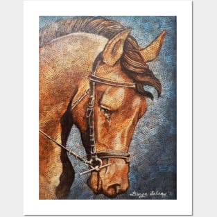 Horse head Posters and Art